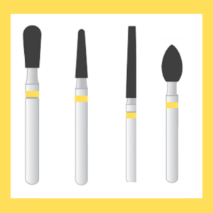 Extra Fine Burs- EF